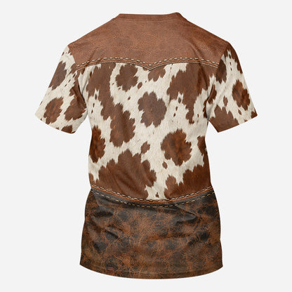 Just A Girl Who Loves Highland Cow - Personalized Highland Cow All Over Shirt