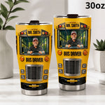 Bus Driver Gift - Personalized Bus Driver Tumbler