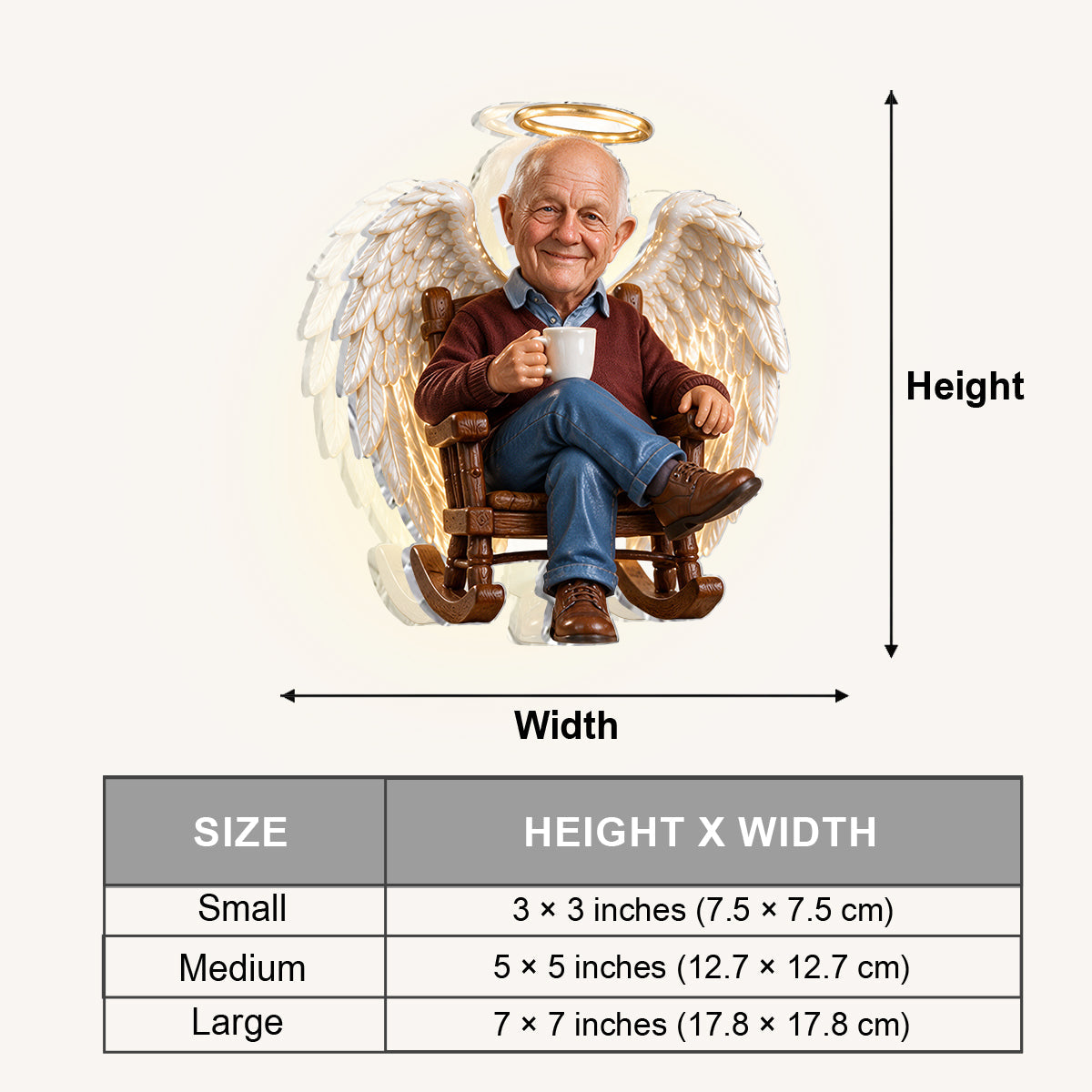 Miss You Forever - Personalized Memorial LED Light Ceramic Pot