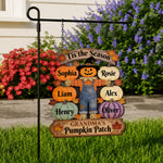Grandma's Pumpkin Patch - Personalized Grandma Wood Sign With Stake