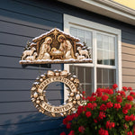 The Holy Family - Personalized Christian Wooden Wall Mount Sign