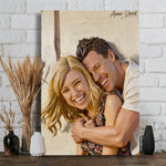 I Love You - Personalized Couple Canvas And Poster