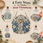 Faith-inspired Diamond Painting - Personalized Christian Diamond Painting Ornament Kit
