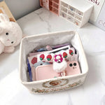 Baby Organization, Nursery, Newborn Keepsake - Personalized Newborn Rectangle Storage Basket