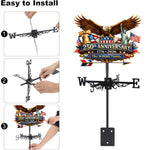 250th Anniversary, Eagle 250 Years of Freedom - Personalized Patriot Weather Vane