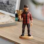 Best Dad Ever - Personalized Father Premium 3D Figurine