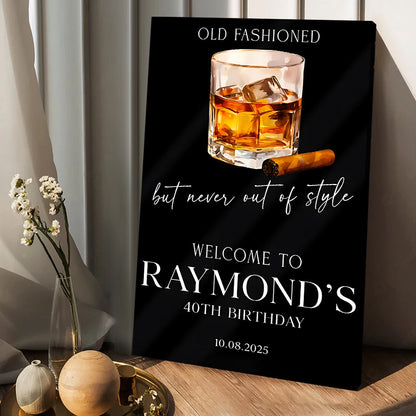Happy Birthday - Personalized Birthday Canvas And Poster