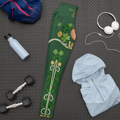 Hot St Patrick's Day Costume - Personalized Spicy Couple Leggings