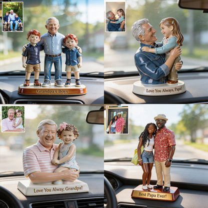 Love You Always - Personalized Grandpa Premium 3D Figurine