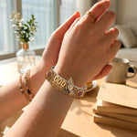 God Bless Me - Christian Shaped Cuff Bracelet