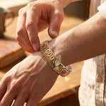God Bless Me - Christian Shaped Cuff Bracelet