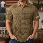 Legend - Personalized Father Polo Shirt