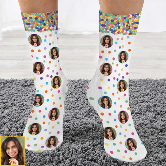 Happy Birthday - Personalized Birthday Socks