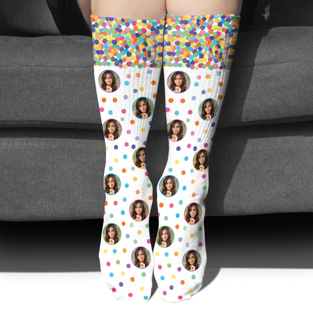 Happy Birthday - Personalized Birthday Socks