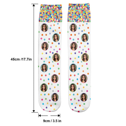 Happy Birthday - Personalized Birthday Socks