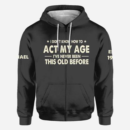 Happy Birthday - Personalized Birthday All Over Shirt