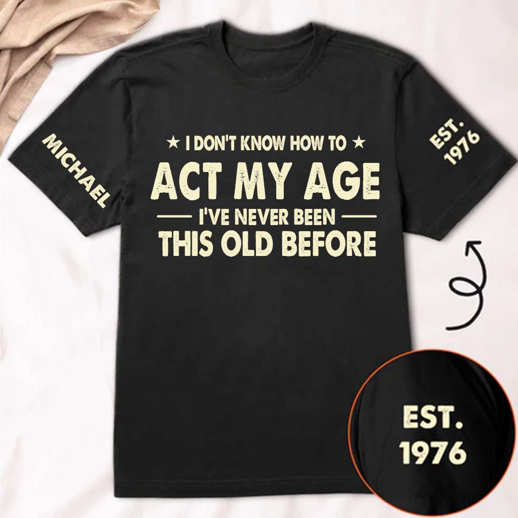 Happy Birthday - Personalized Birthday All Over Shirt