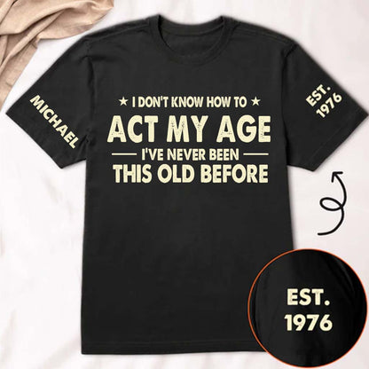 Happy Birthday - Personalized Birthday All Over Shirt