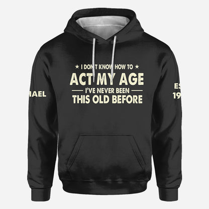 Happy Birthday - Personalized Birthday All Over Shirt