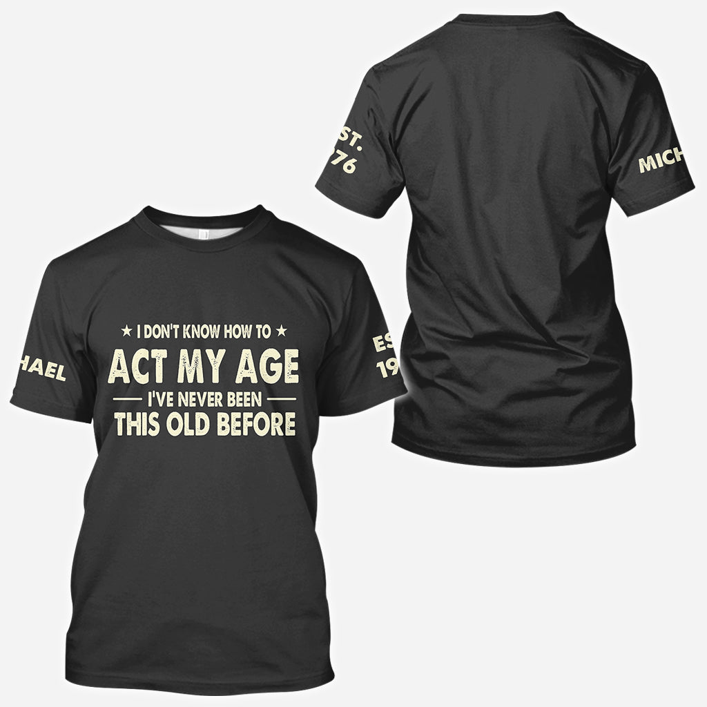 Happy Birthday - Personalized Birthday All Over Shirt