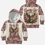 Country Girl - Personalized Hunting All Over Shirt