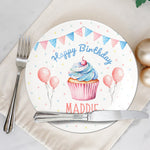 Birthday Gift - Personalized Birthday Ceramic Round Plate