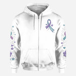 You Matter Teal Purple - Personalized Suicide Prevention All Over Shirt