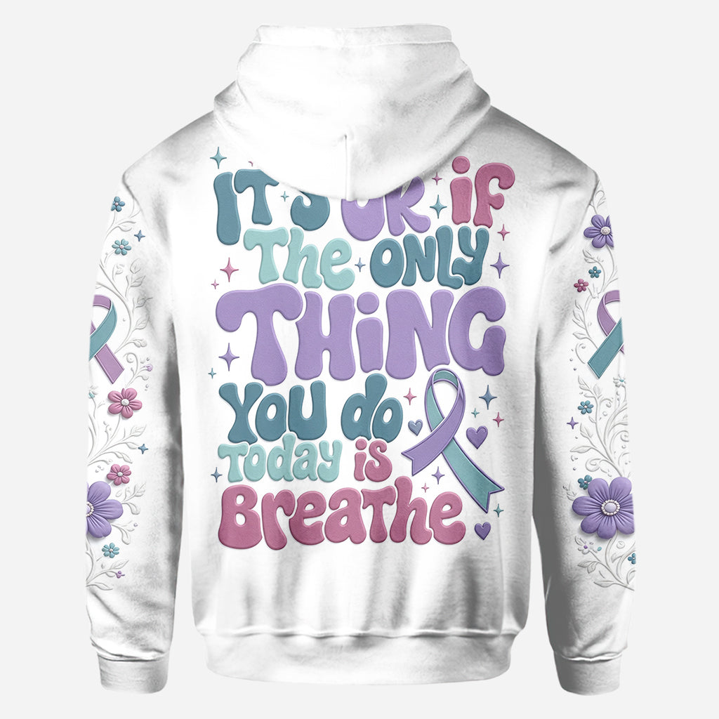 You Matter Teal Purple - Personalized Suicide Prevention All Over Shirt