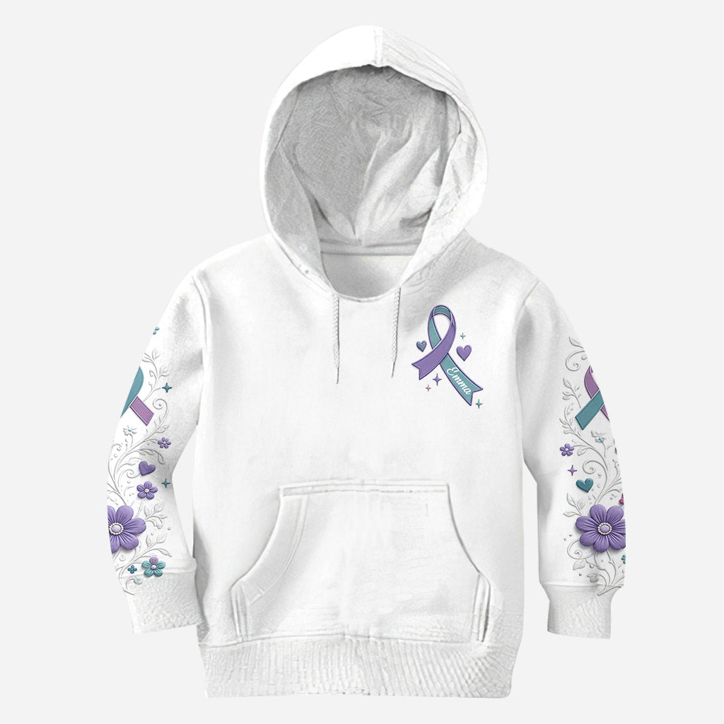 You Matter Teal Purple - Personalized Suicide Prevention All Over Shirt