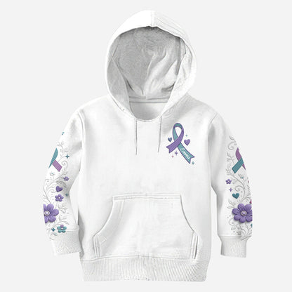 You Matter Teal Purple - Personalized Suicide Prevention All Over Shirt
