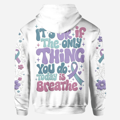 You Matter Teal Purple - Personalized Suicide Prevention All Over Shirt