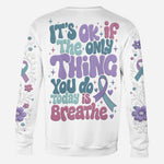 You Matter Teal Purple - Personalized Suicide Prevention All Over Shirt