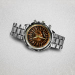 Whiskey and Cigar, Gift for Men - Personalized Whisky Hand Watch