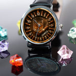 Whiskey and Cigar, Gift for Men - Personalized Whisky Hand Watch