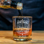 Birthday Gift - Personalized Birthday Whiskey Glass