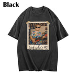 Birthday Gift - Personalized Birthday Washed T-Shirt