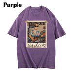 Birthday Gift - Personalized Birthday Washed T-Shirt