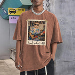 Birthday Gift - Personalized Birthday Washed T-Shirt