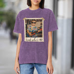 Birthday Gift - Personalized Birthday Washed T-Shirt