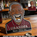 Funny Dad Papa Opener - Personalized Father Bottle Opener