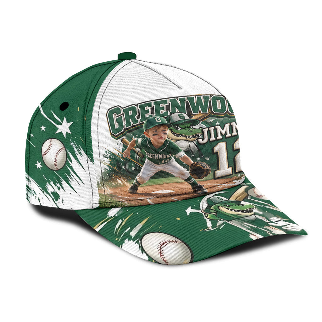 Any Sport From Any Photo - Personalized Baseball Classic Cap