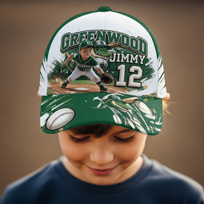 Any Sport From Any Photo - Personalized Baseball Classic Cap