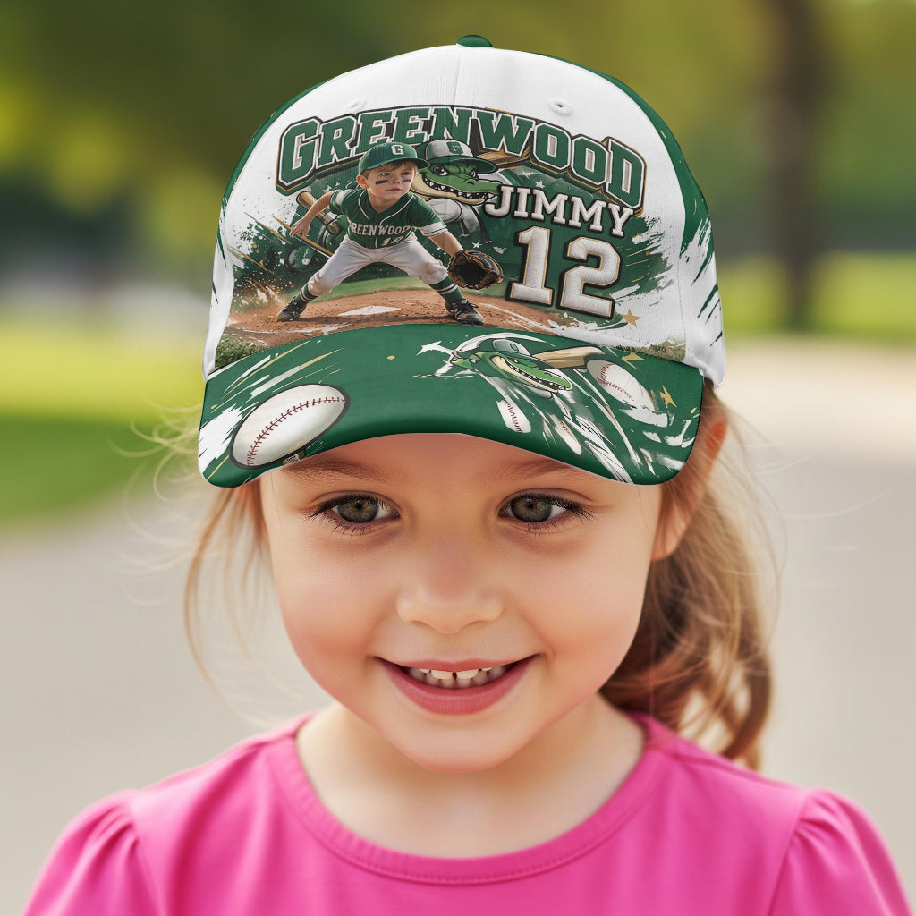 Any Sport From Any Photo - Personalized Baseball Classic Cap