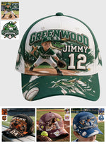 Any Sport From Any Photo - Personalized Baseball Classic Cap