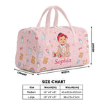 Custom Any Photo - Personalized Kid Quilted Duffle Bag