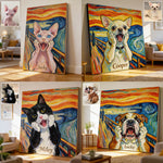 Custom Any Photo, Funny Pet - Personalized Dog Canvas And Poster