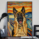 Custom Any Photo, Funny Pet - Personalized Dog Canvas And Poster