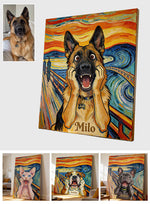 Custom Any Photo, Funny Pet - Personalized Dog Canvas And Poster