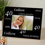 Happy Birthday - Personalized Birthday Custom Shaped Acrylic Plaque