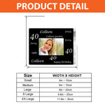 Happy Birthday - Personalized Birthday Custom Shaped Acrylic Plaque